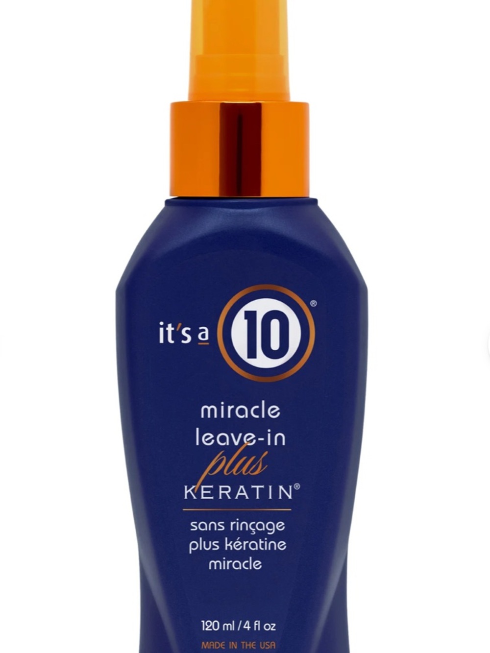 It's a 10 Miracle Leave-In Plus Keratin Spray - Blue/Orange